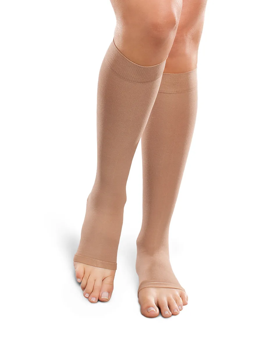 Therafirm Ease Opaque Unisex Open Toe Knee High 30-40 mmHg - Clearance
