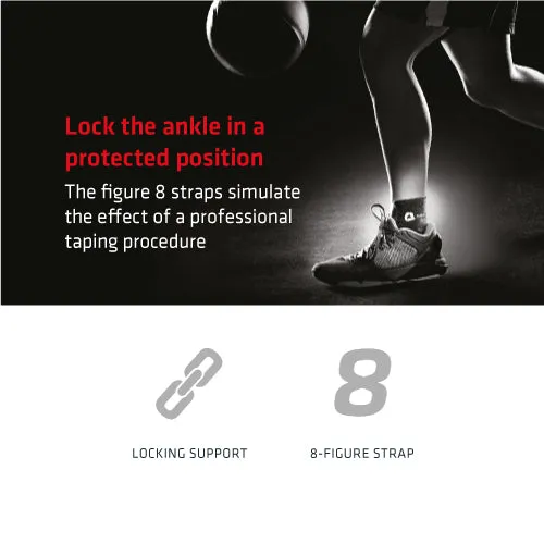 Thermoskin Sport Sport Ankle Brace 8 Straps Taping (1 Unit)