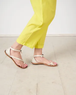 tomcat sandal - metallic