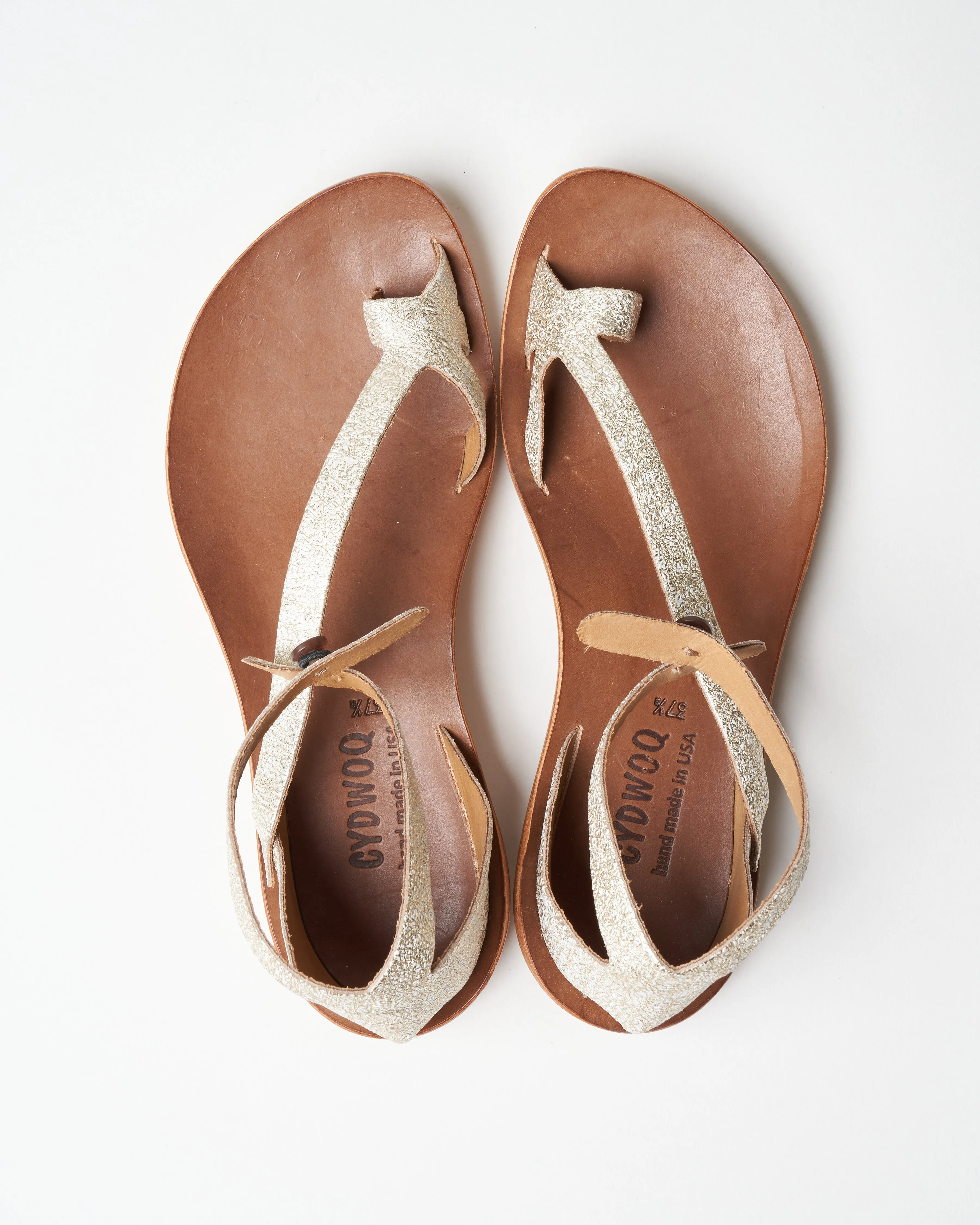 tomcat sandal - metallic