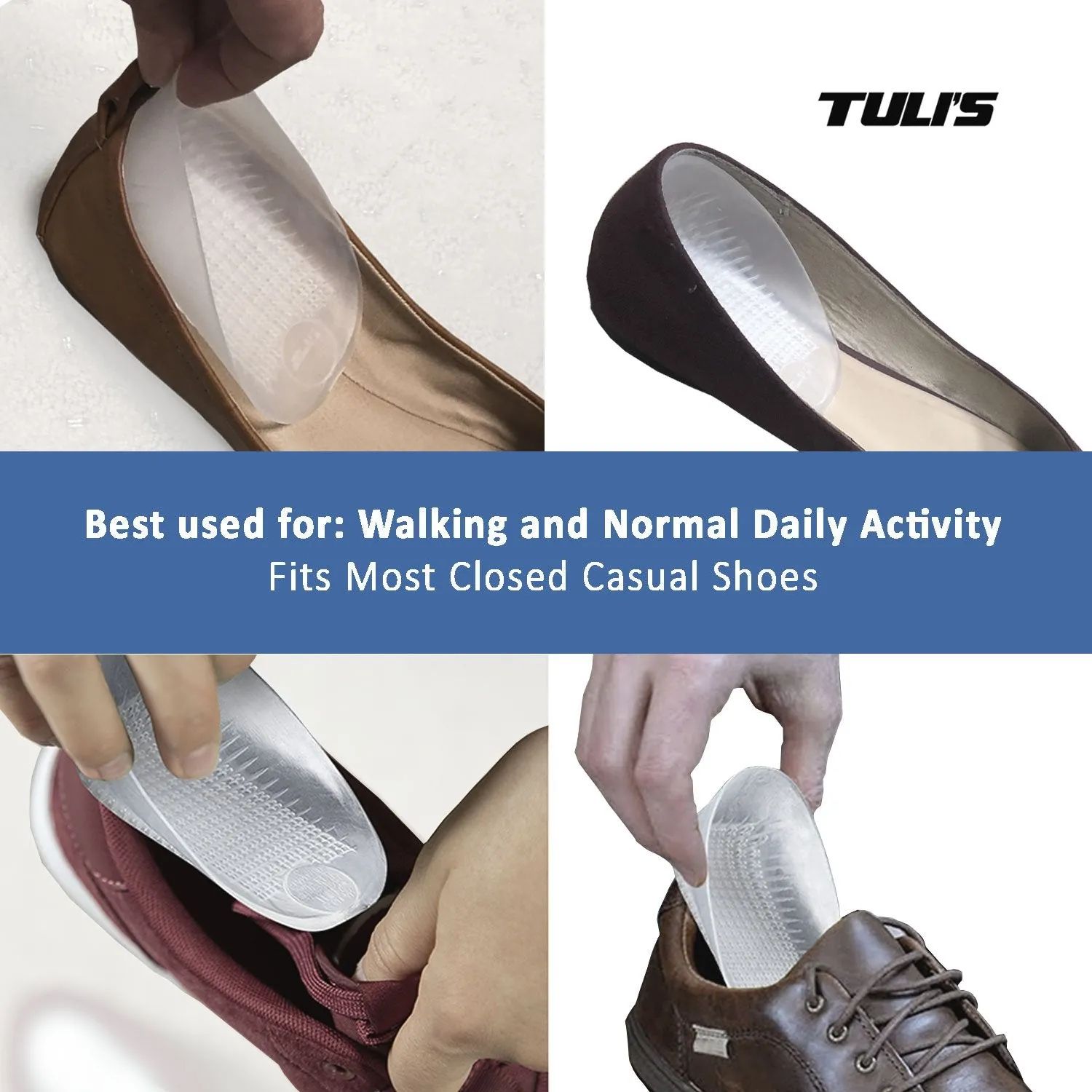 TULI'S CLASSIC GEL HEEL CUPS