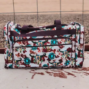 Turquoise & Cattle Barn Bags