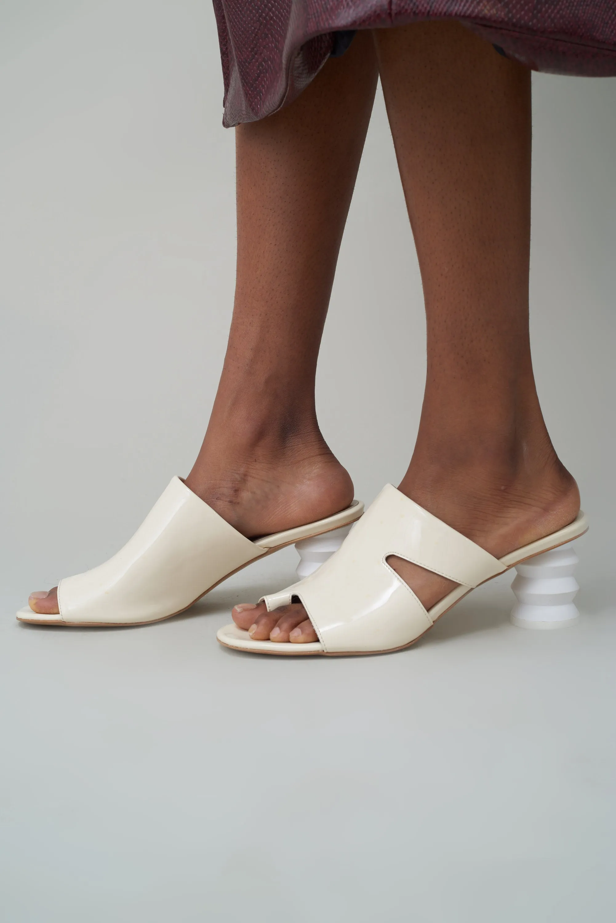 Twyla Mule - Porcelain