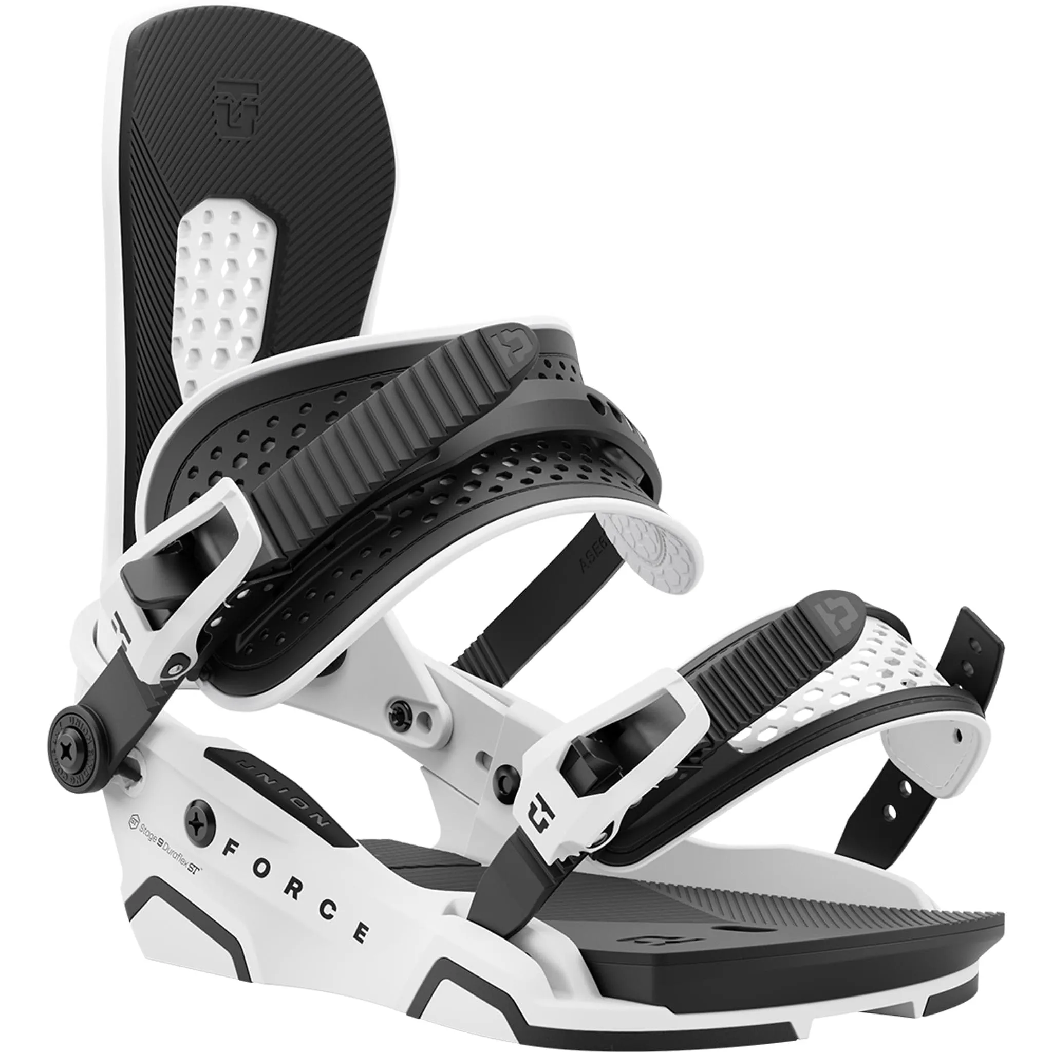 Union Force Snowboard Binding White 2025