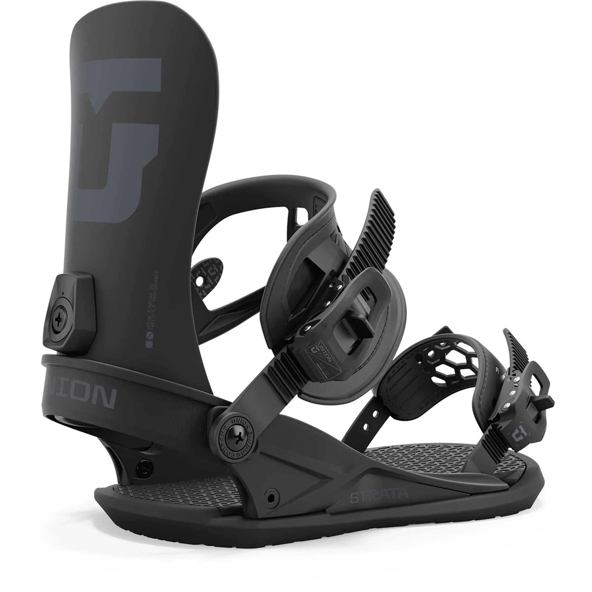 Union Strata Snowboard Binding Black 2025