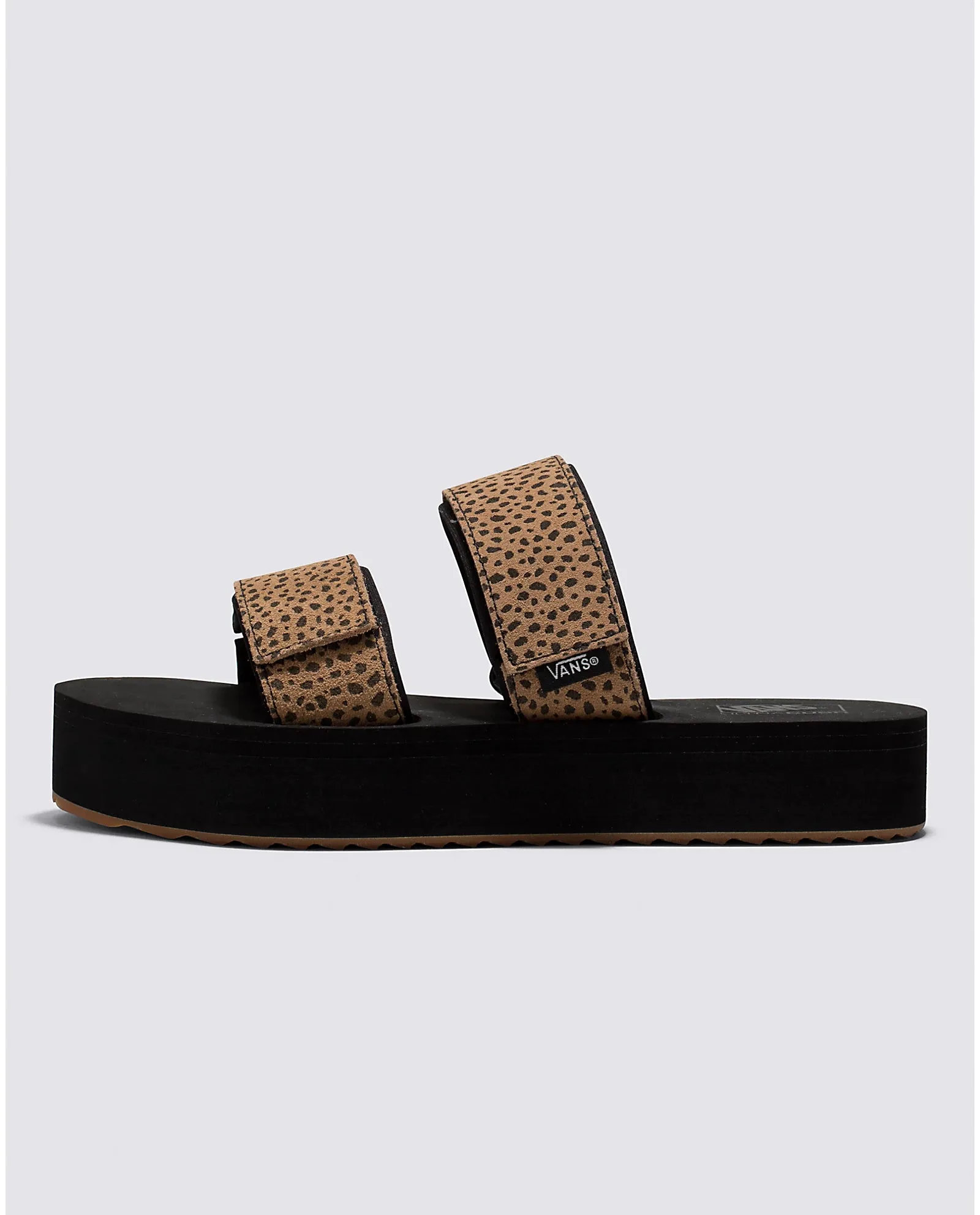 Vans Womens Animal Cayucas Slide Mega Platform Sandal