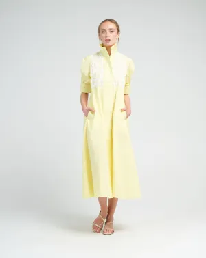 venetia dress - lemon