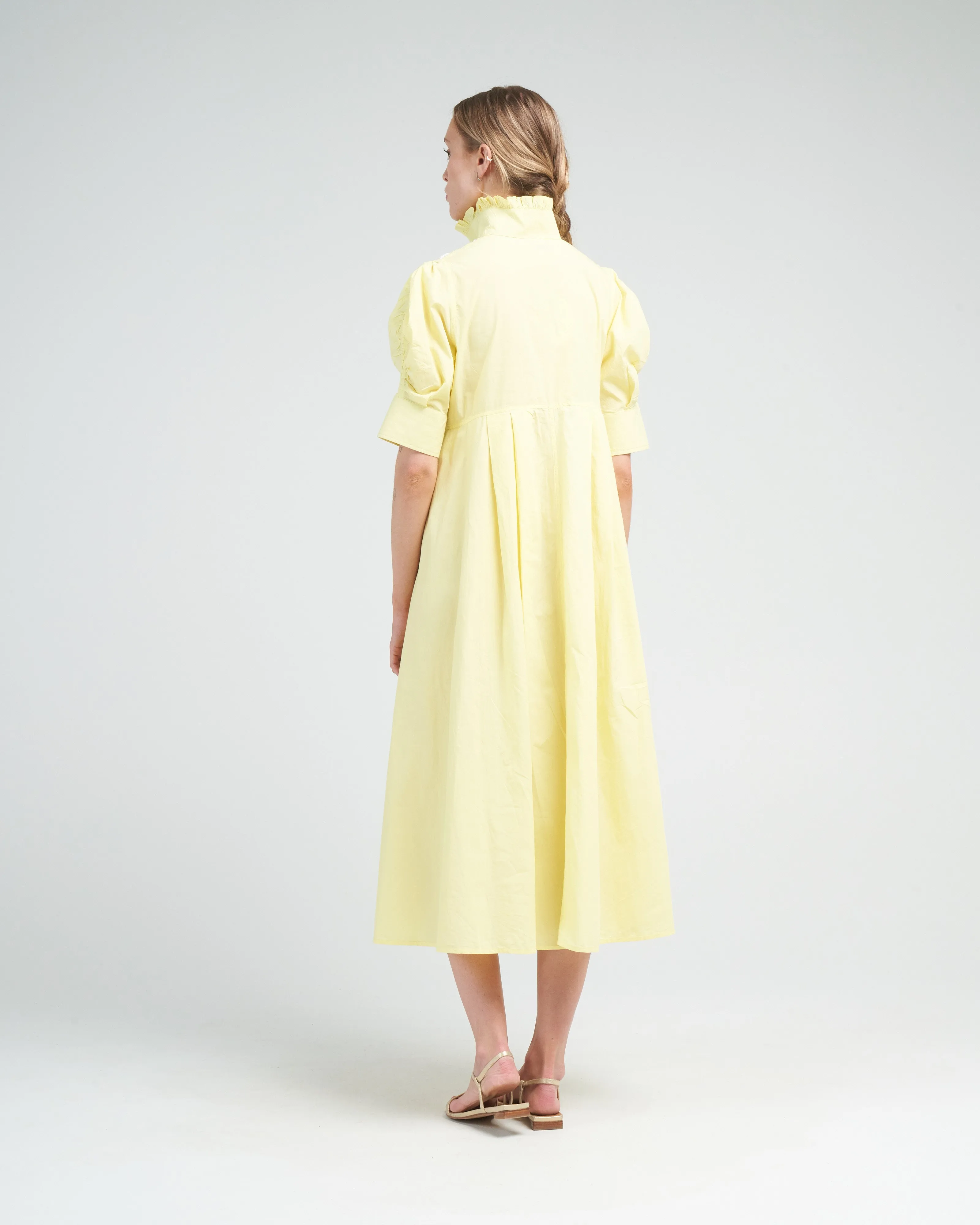 venetia dress - lemon