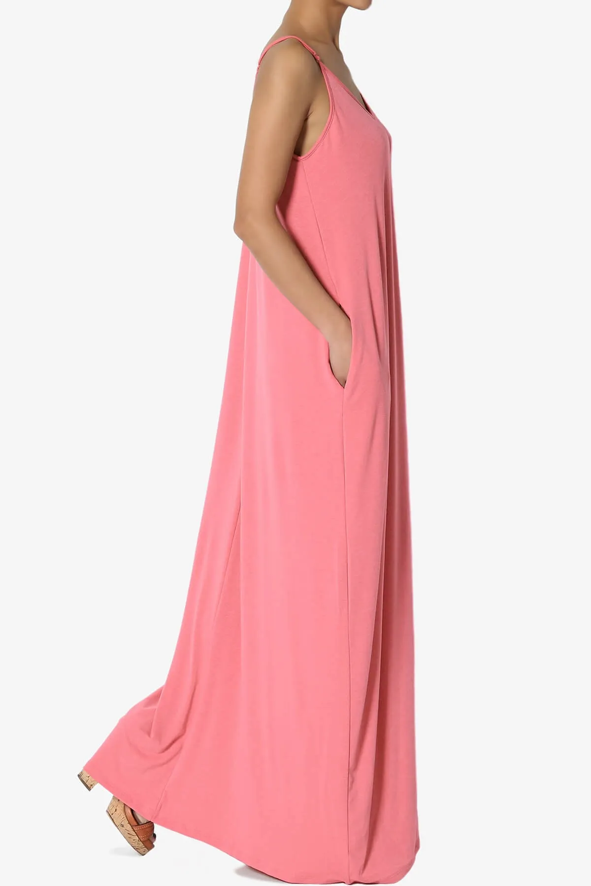 Venus Pocket Cami Maxi Dress