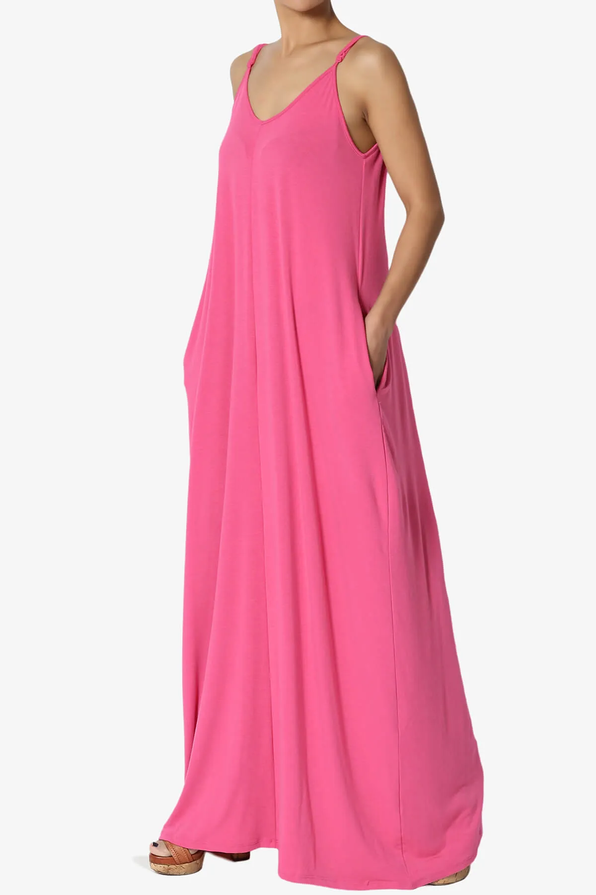 Venus Pocket Cami Maxi Dress