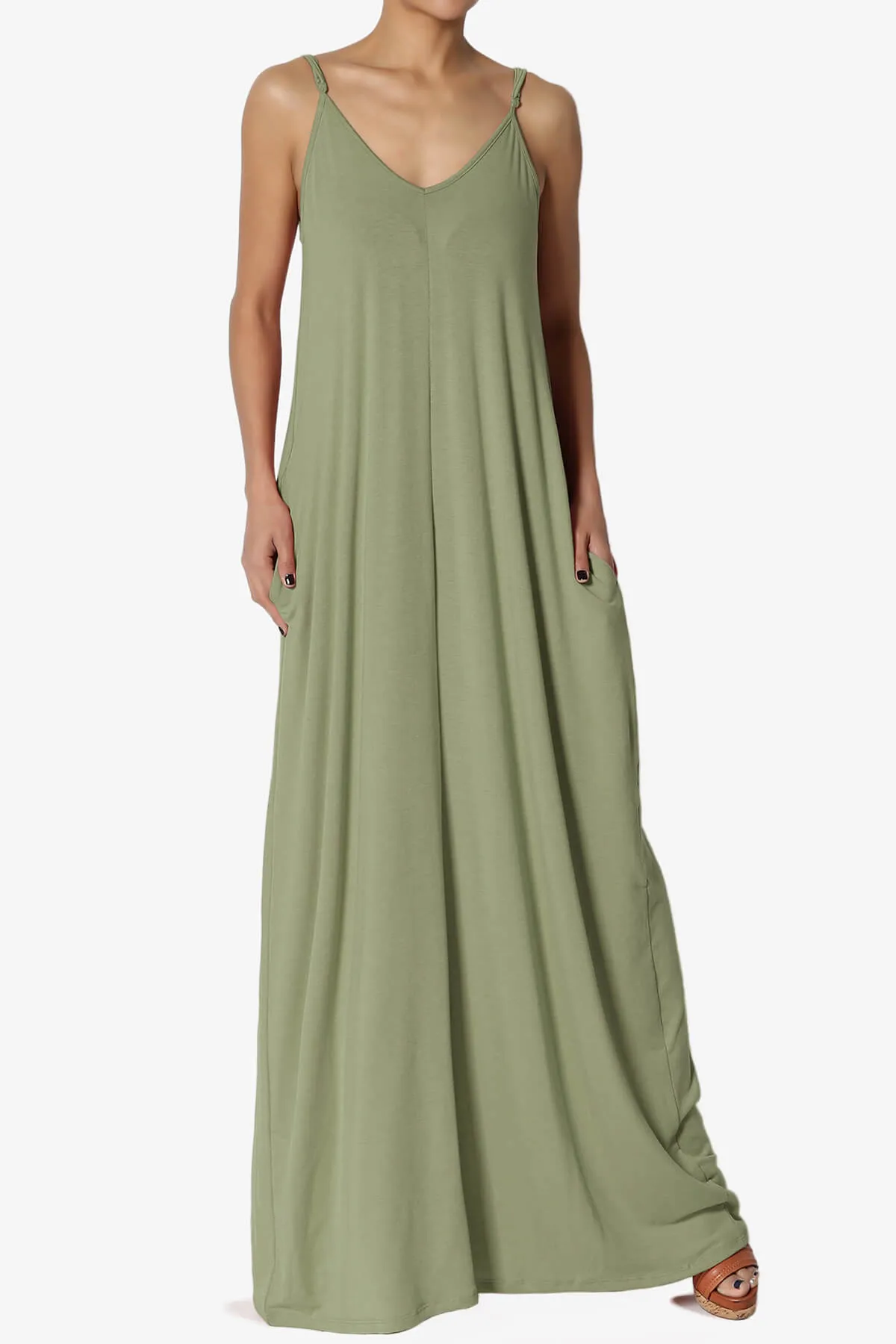 Venus Pocket Cami Maxi Dress