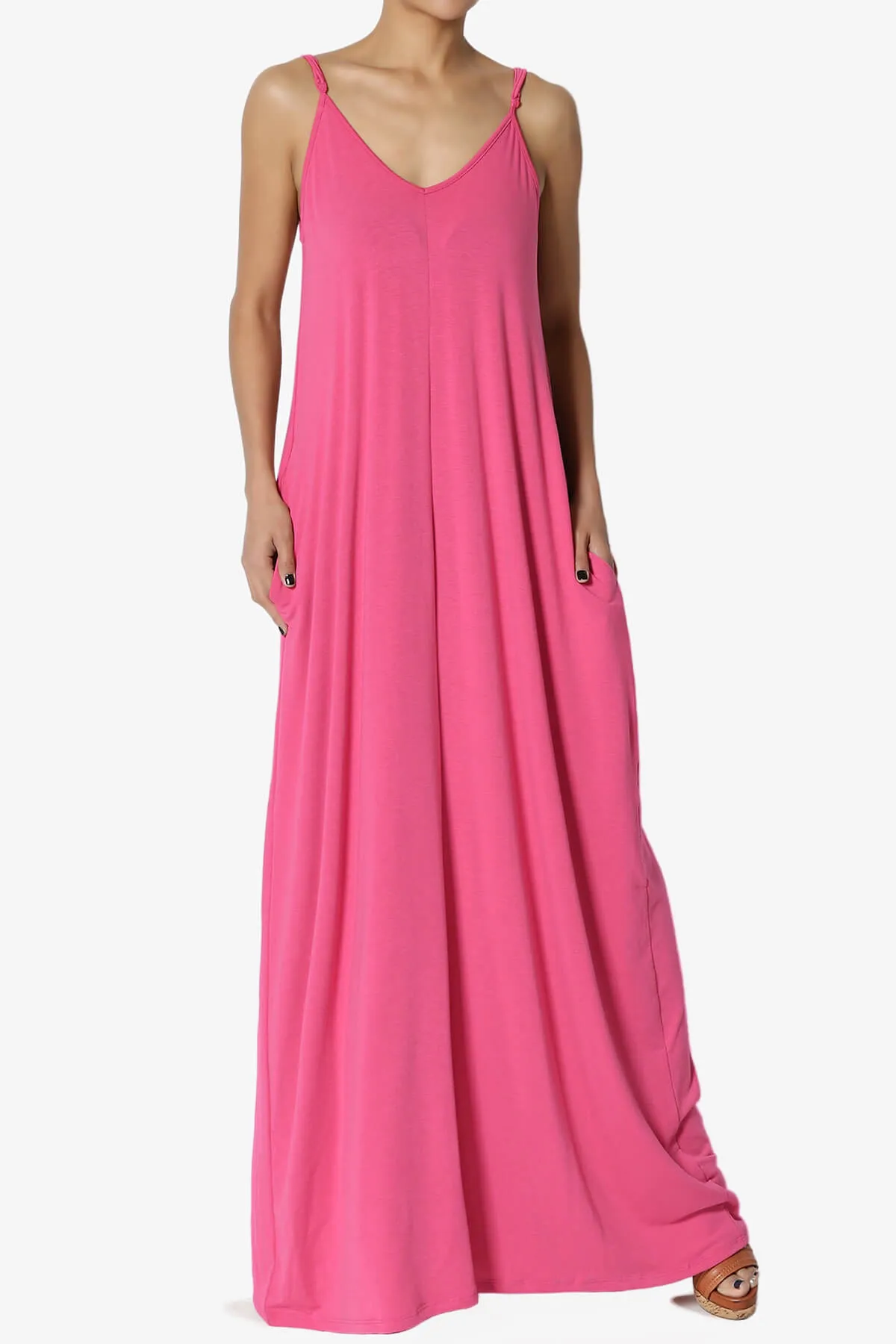 Venus Pocket Cami Maxi Dress