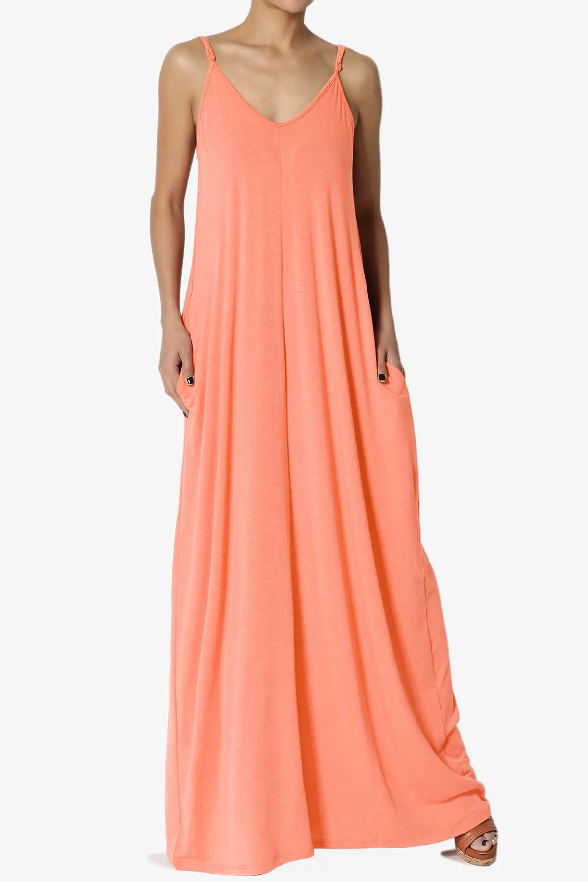 Venus Pocket Cami Maxi Dress
