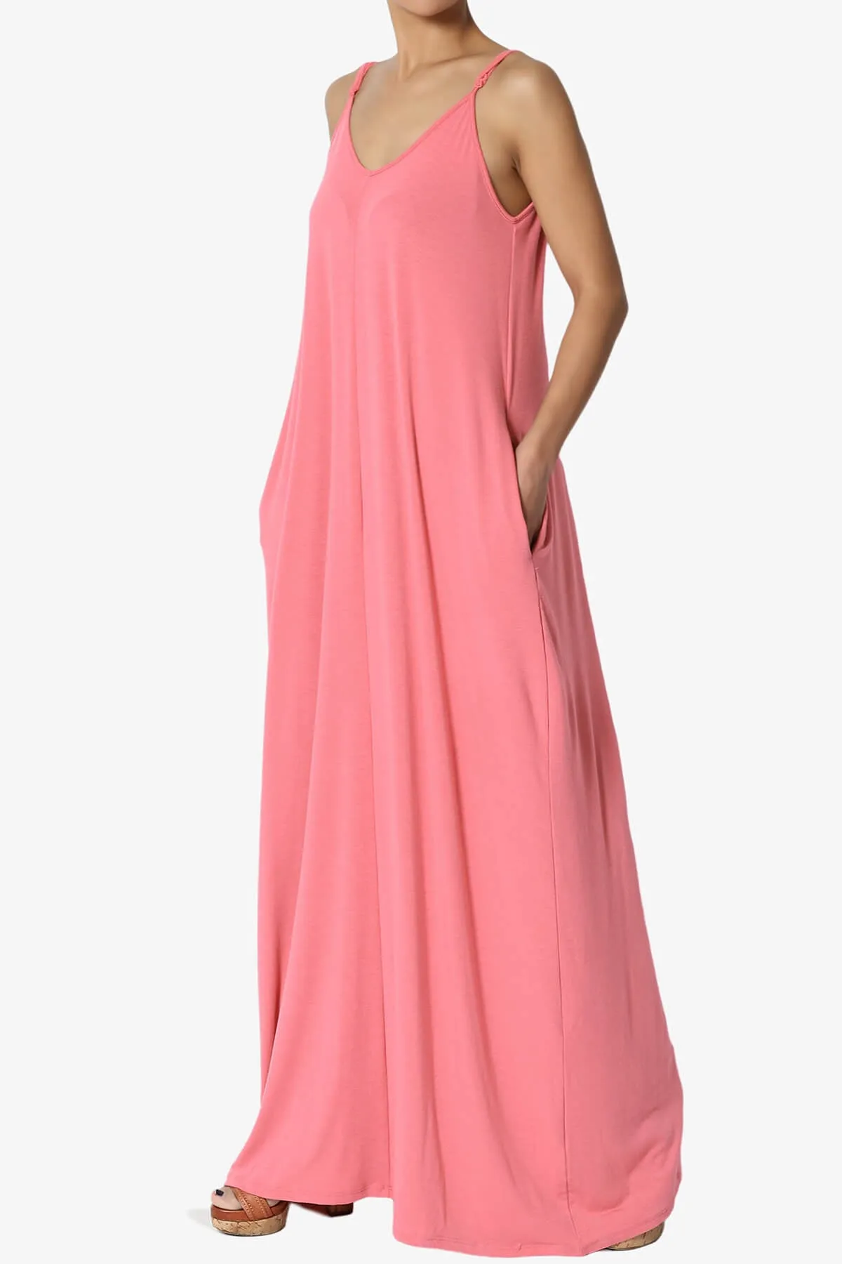 Venus Pocket Cami Maxi Dress