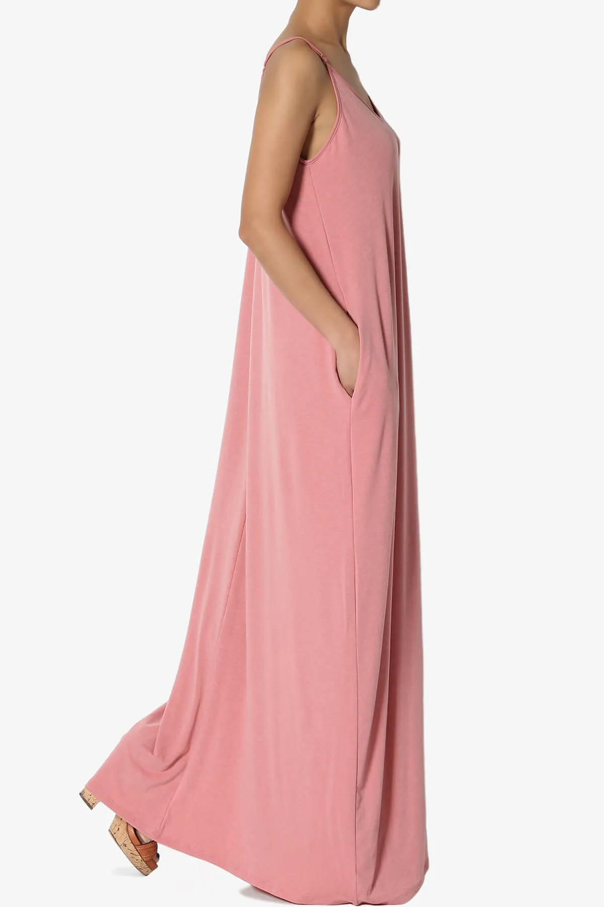 Venus Pocket Cami Maxi Dress