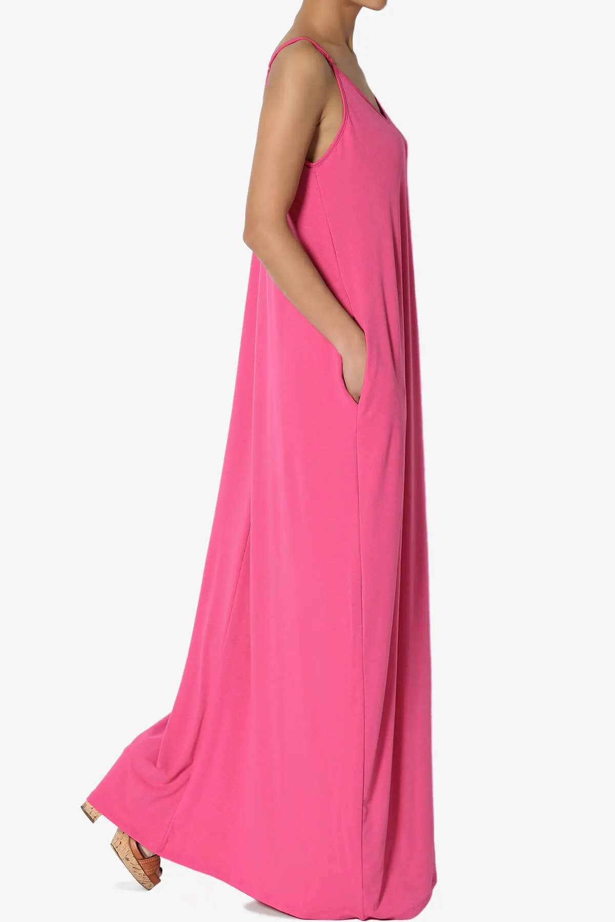 Venus Pocket Cami Maxi Dress
