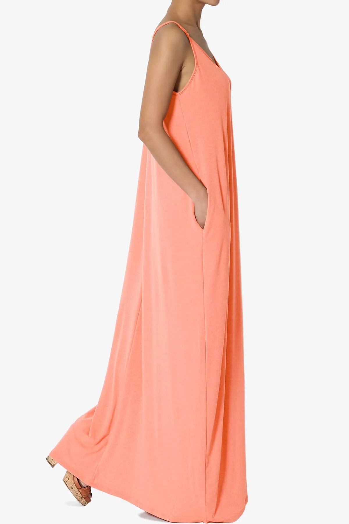 Venus Pocket Cami Maxi Dress