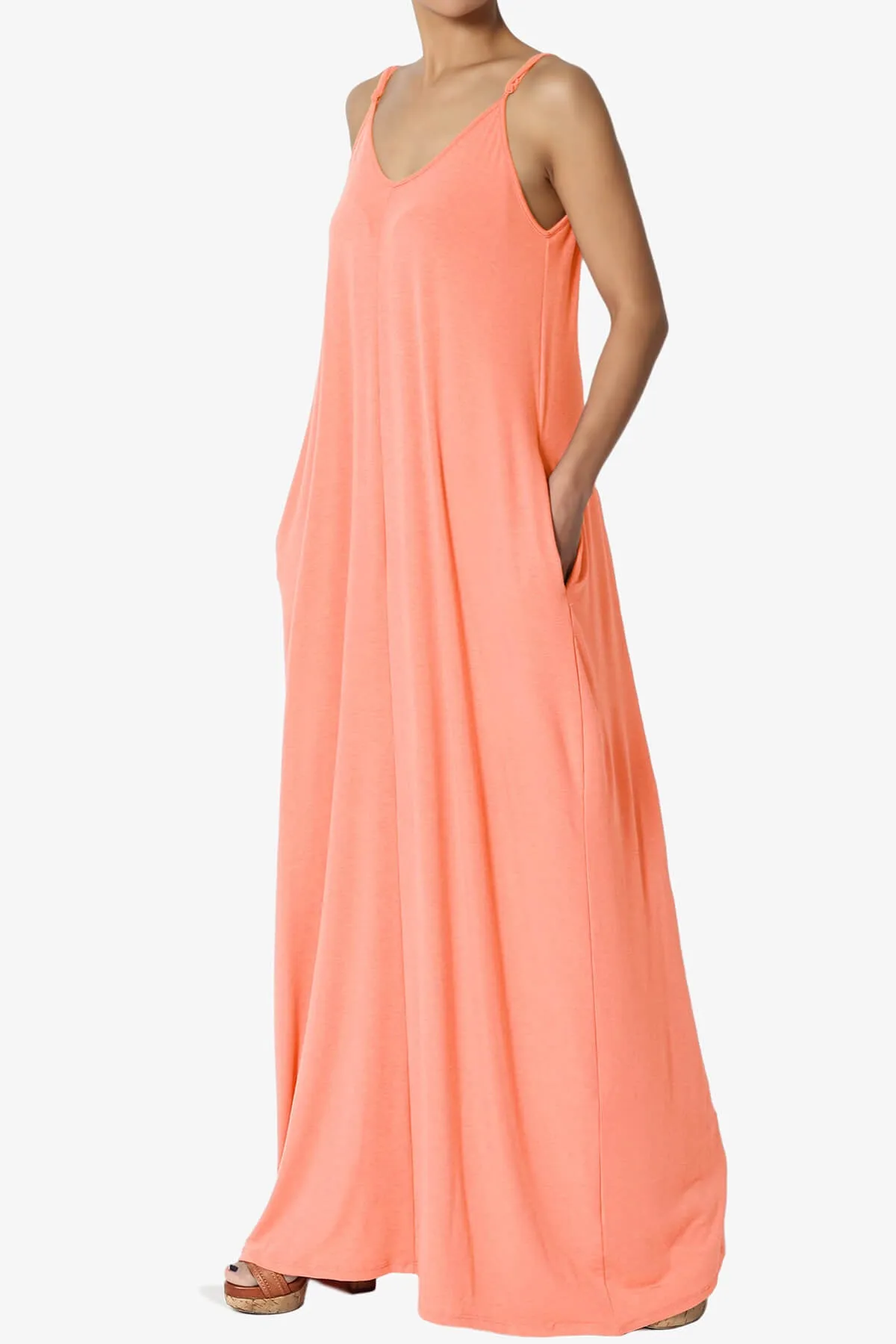 Venus Pocket Cami Maxi Dress
