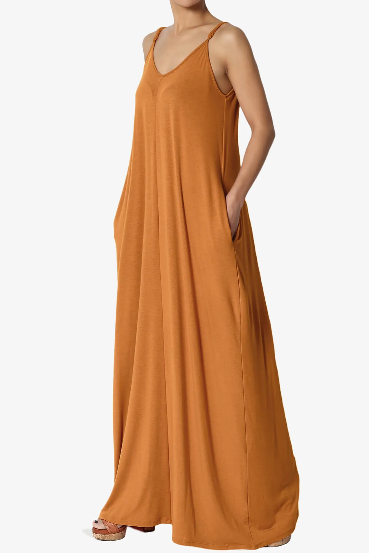 Venus Pocket Cami Maxi Dress