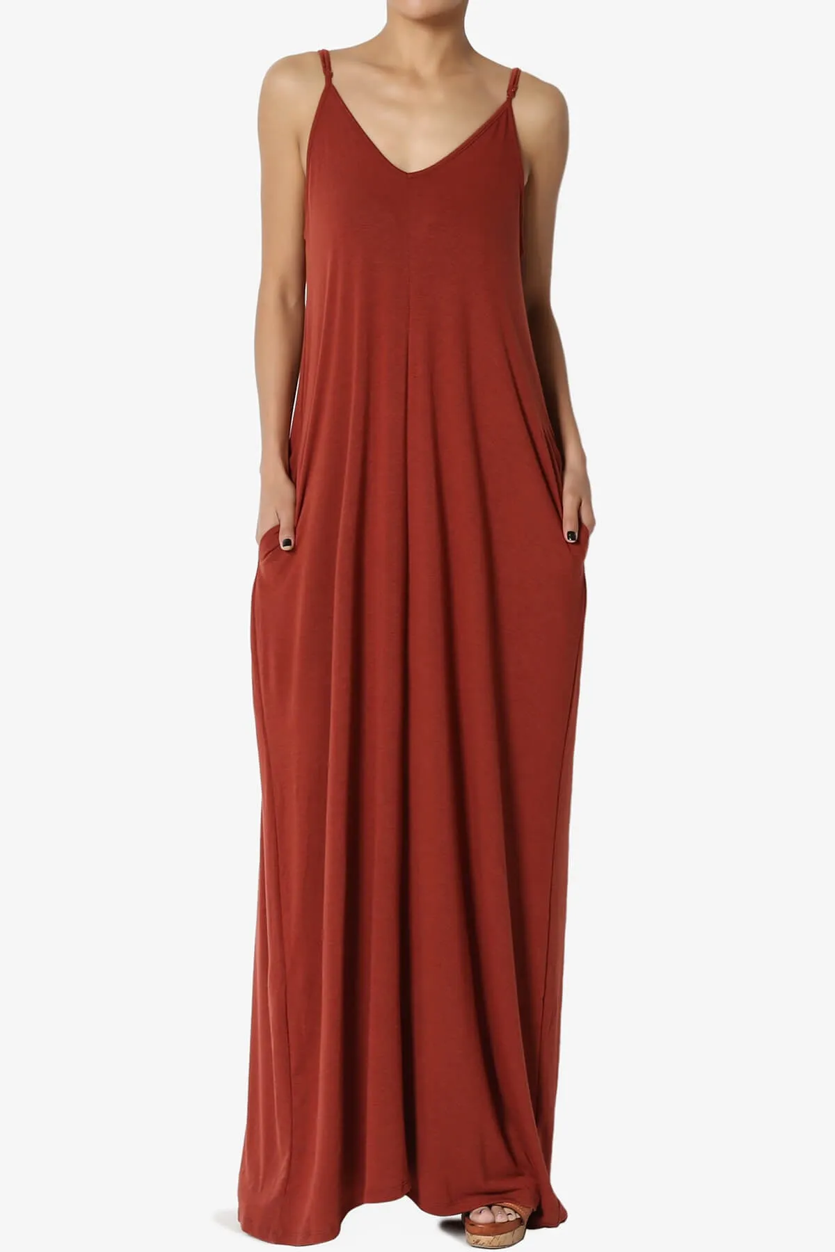 Venus Pocket Cami Maxi Dress