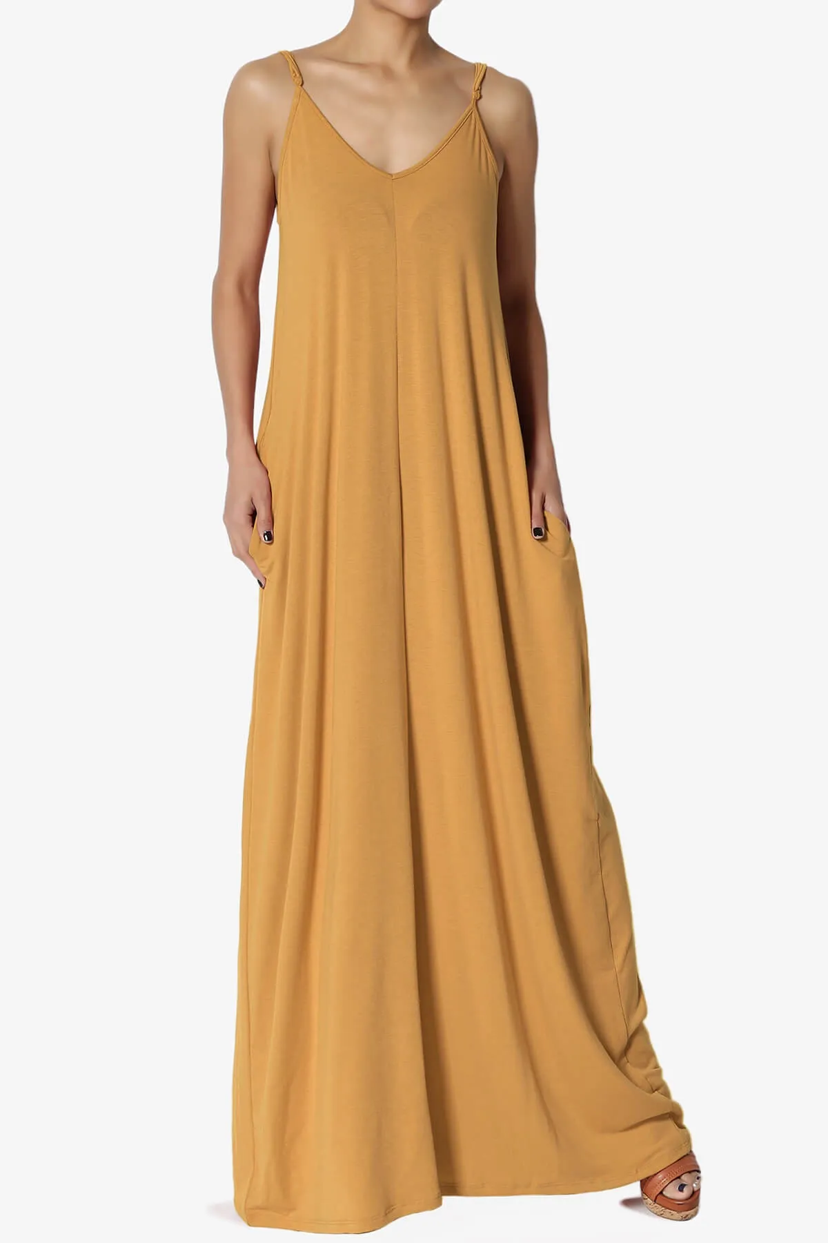 Venus Pocket Cami Maxi Dress