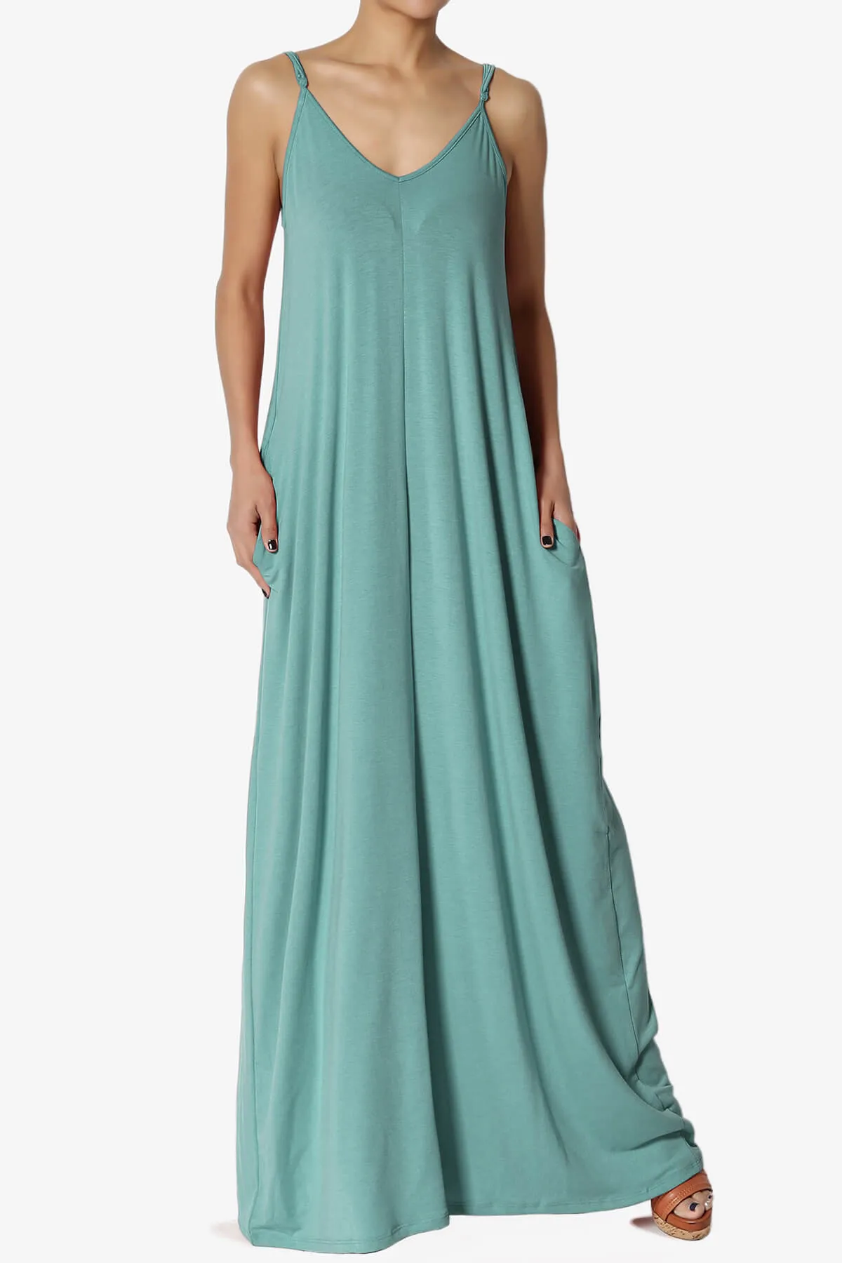 Venus Pocket Cami Maxi Dress