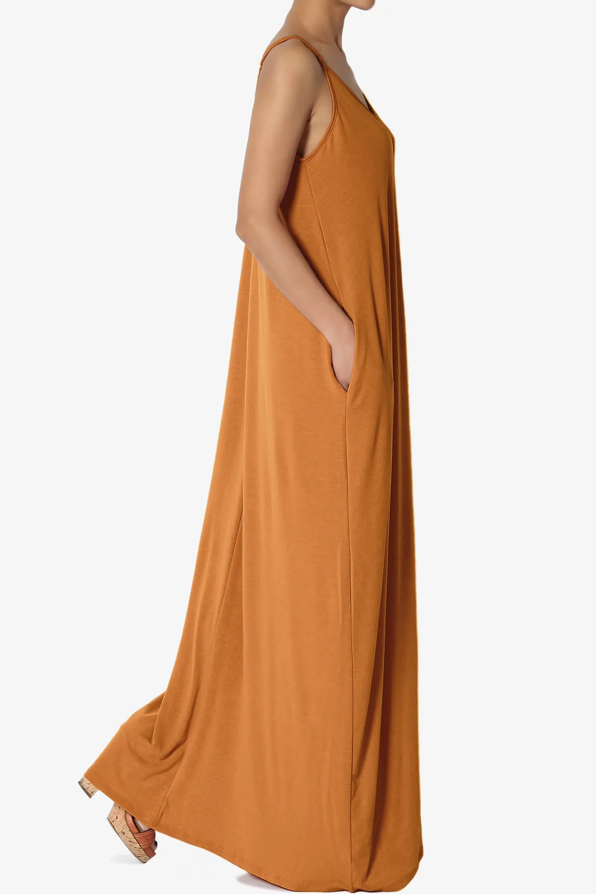 Venus Pocket Cami Maxi Dress