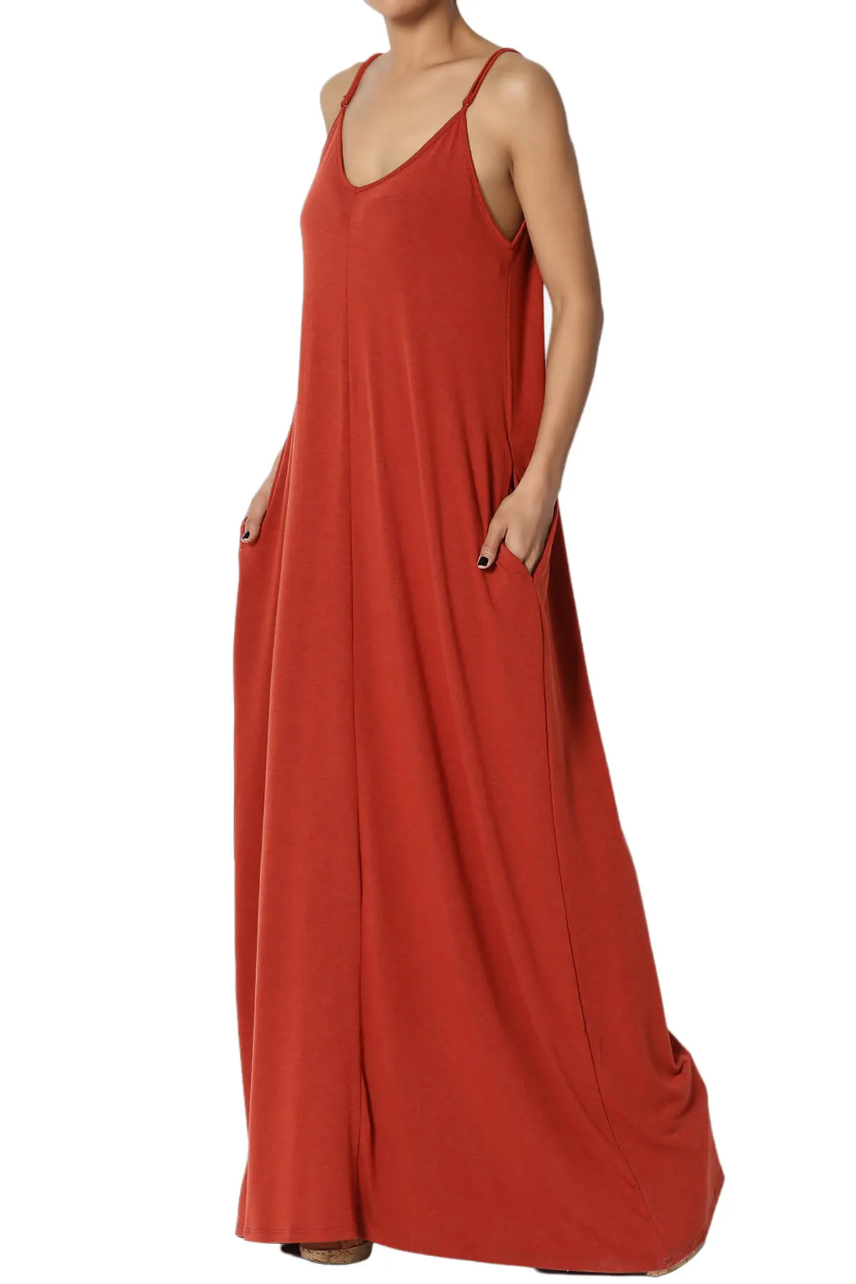 Venus Pocket Cami Maxi Dress