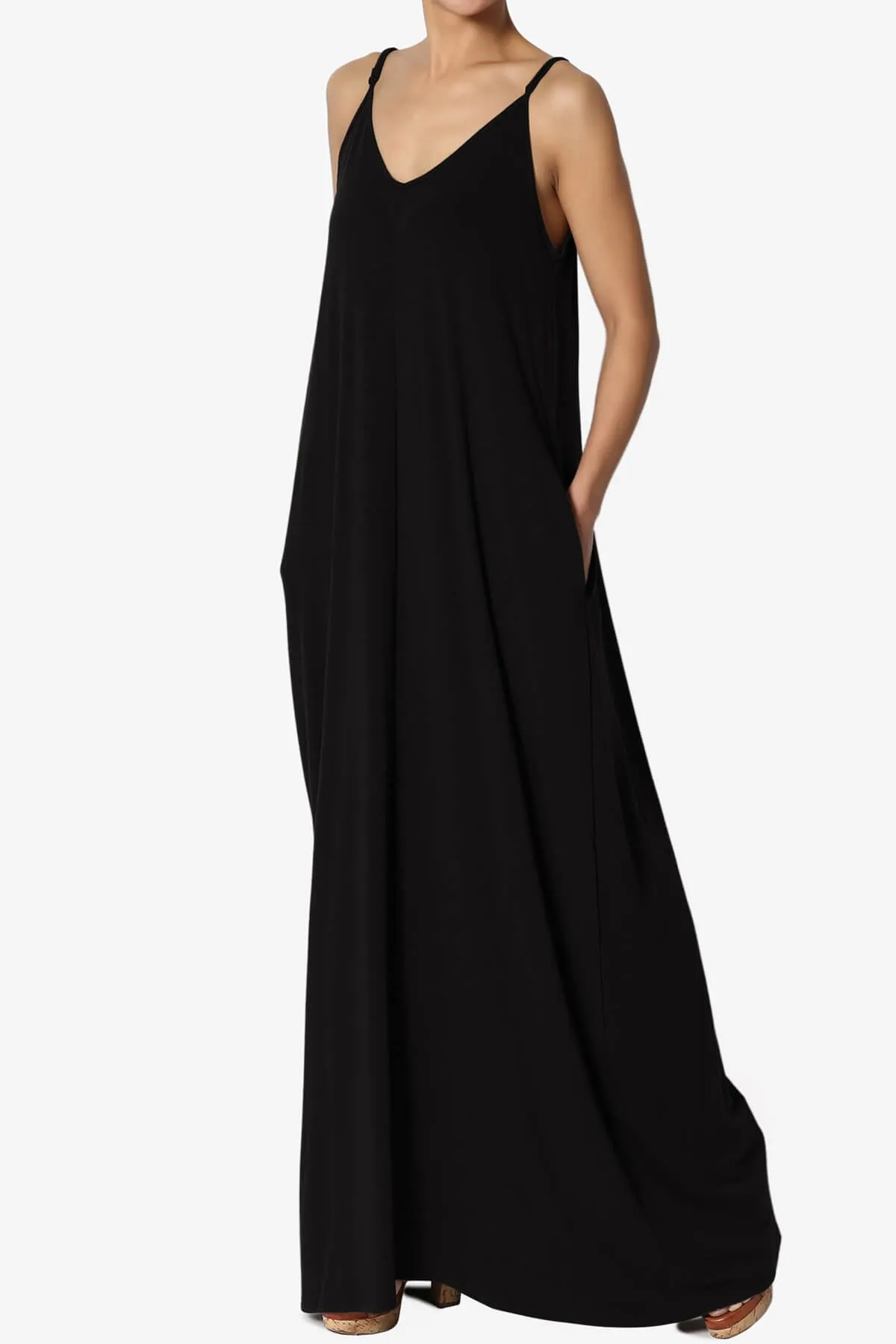 Venus Pocket Cami Maxi Dress