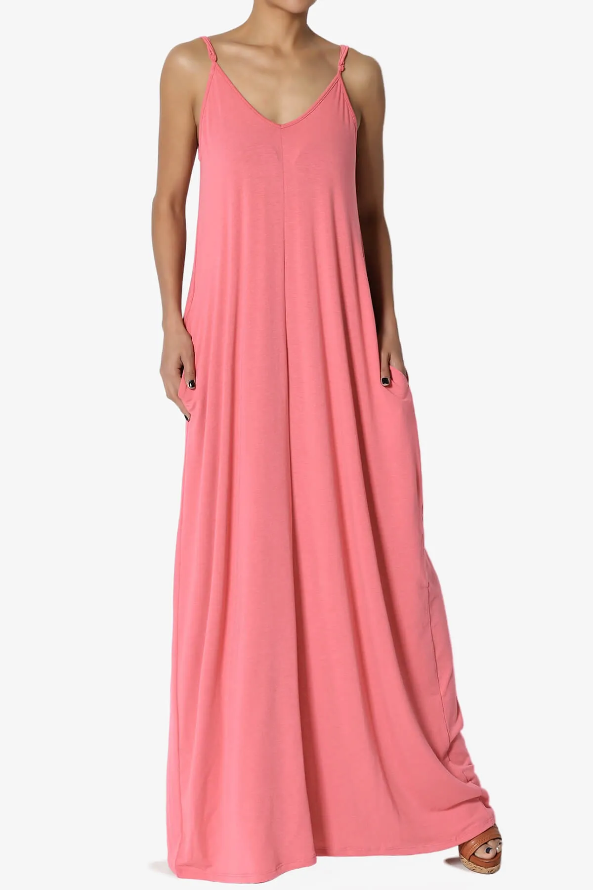 Venus Pocket Cami Maxi Dress