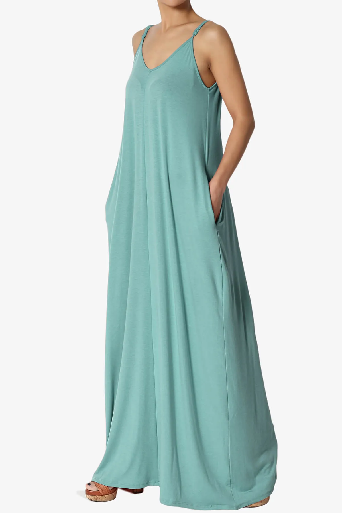 Venus Pocket Cami Maxi Dress