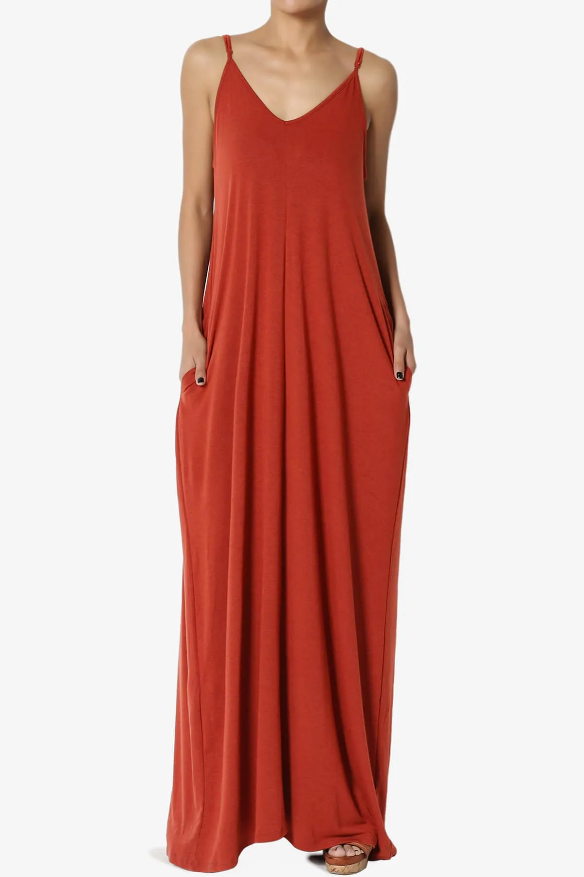 Venus Pocket Cami Maxi Dress