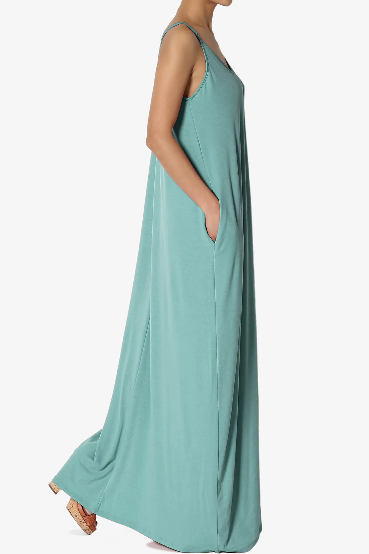Venus Pocket Cami Maxi Dress