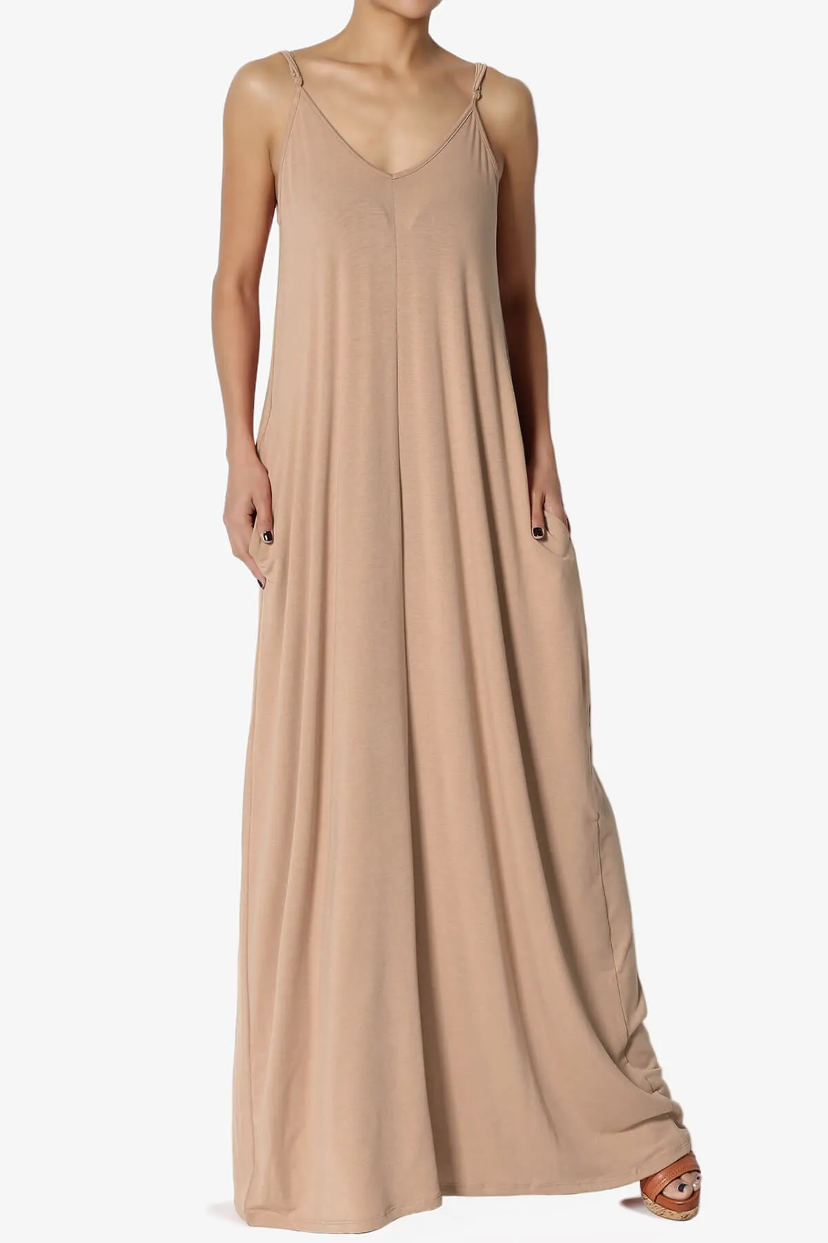 Venus Pocket Cami Maxi Dress