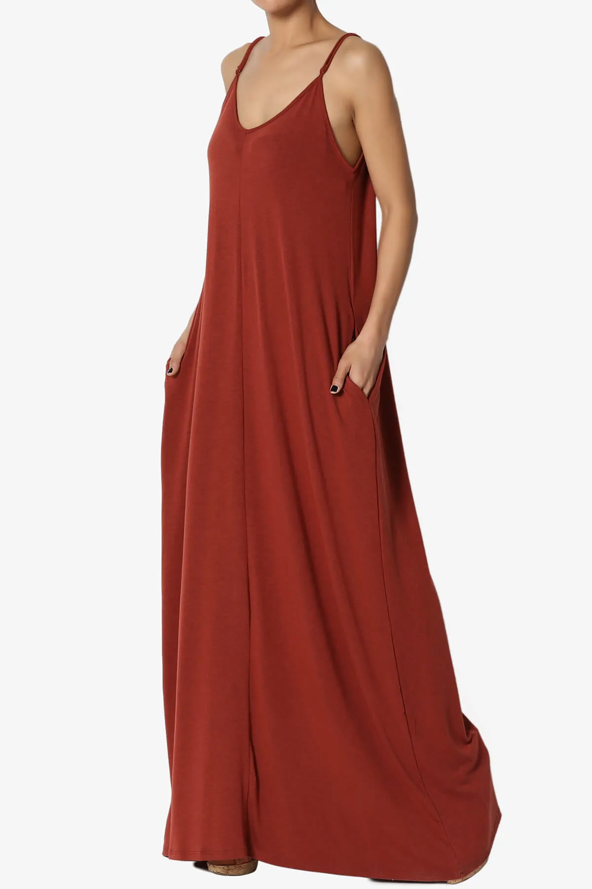 Venus Pocket Cami Maxi Dress