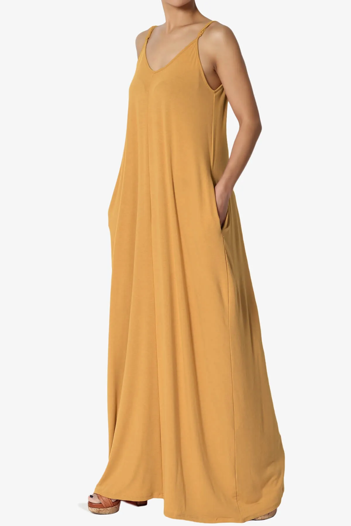 Venus Pocket Cami Maxi Dress