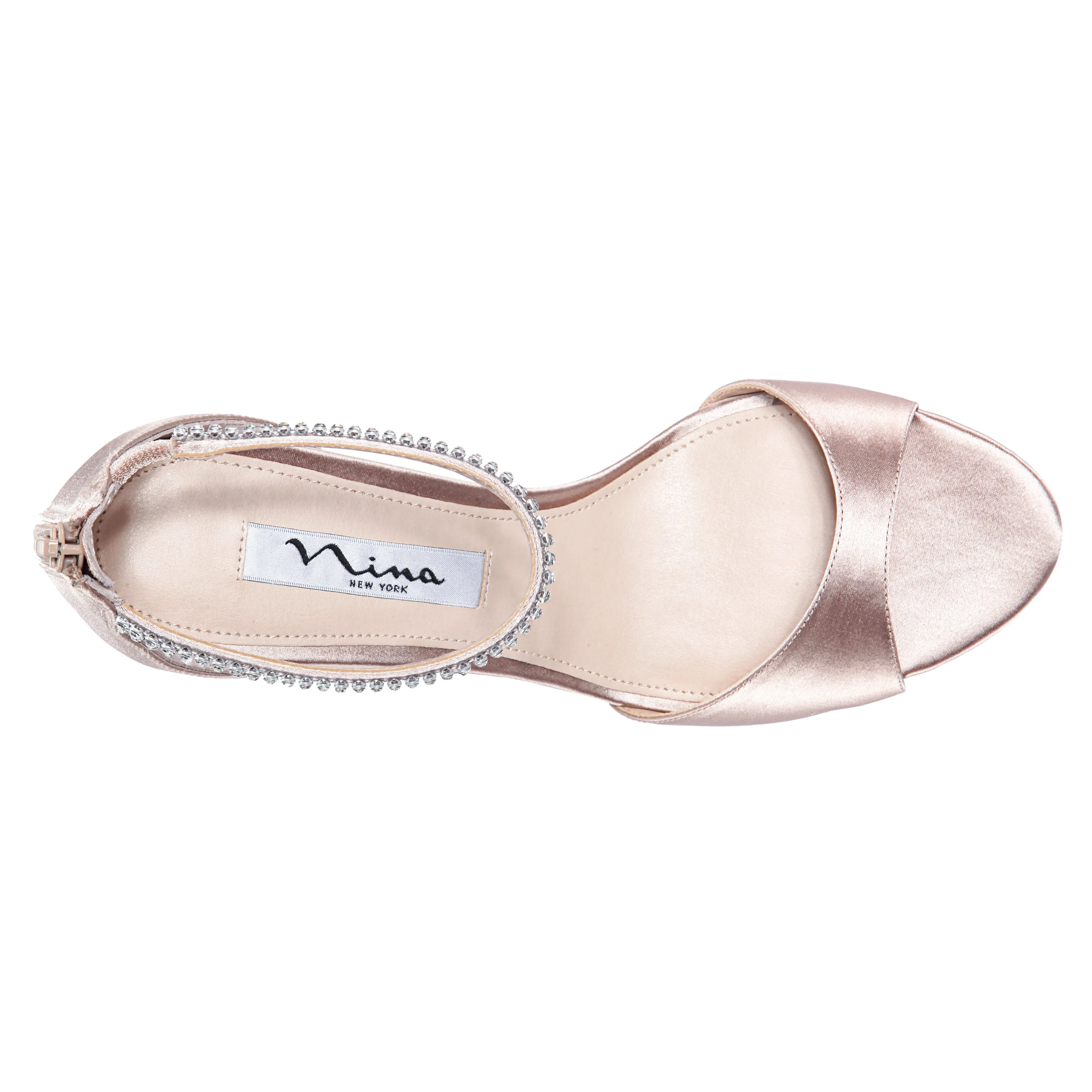 VOLANDA-CHAMPAGNE SATIN