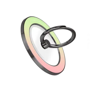 Watermelon Pastel - Black MagSafe Phone Grip and Ring Holder Stand