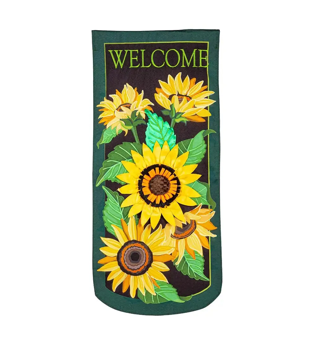 Welcome Fall Sunflower Garden Flag