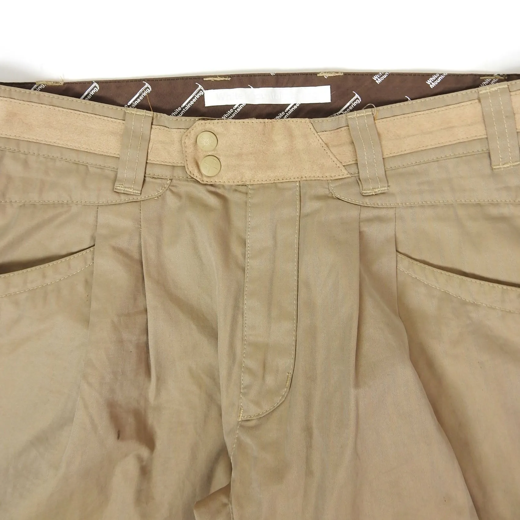 White Mountaineering S/S'12 Pleated Trousers Size 2