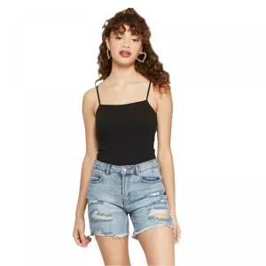 Wild Fable Women's Sleeveless Cropped Square Neck Cami Tank Top