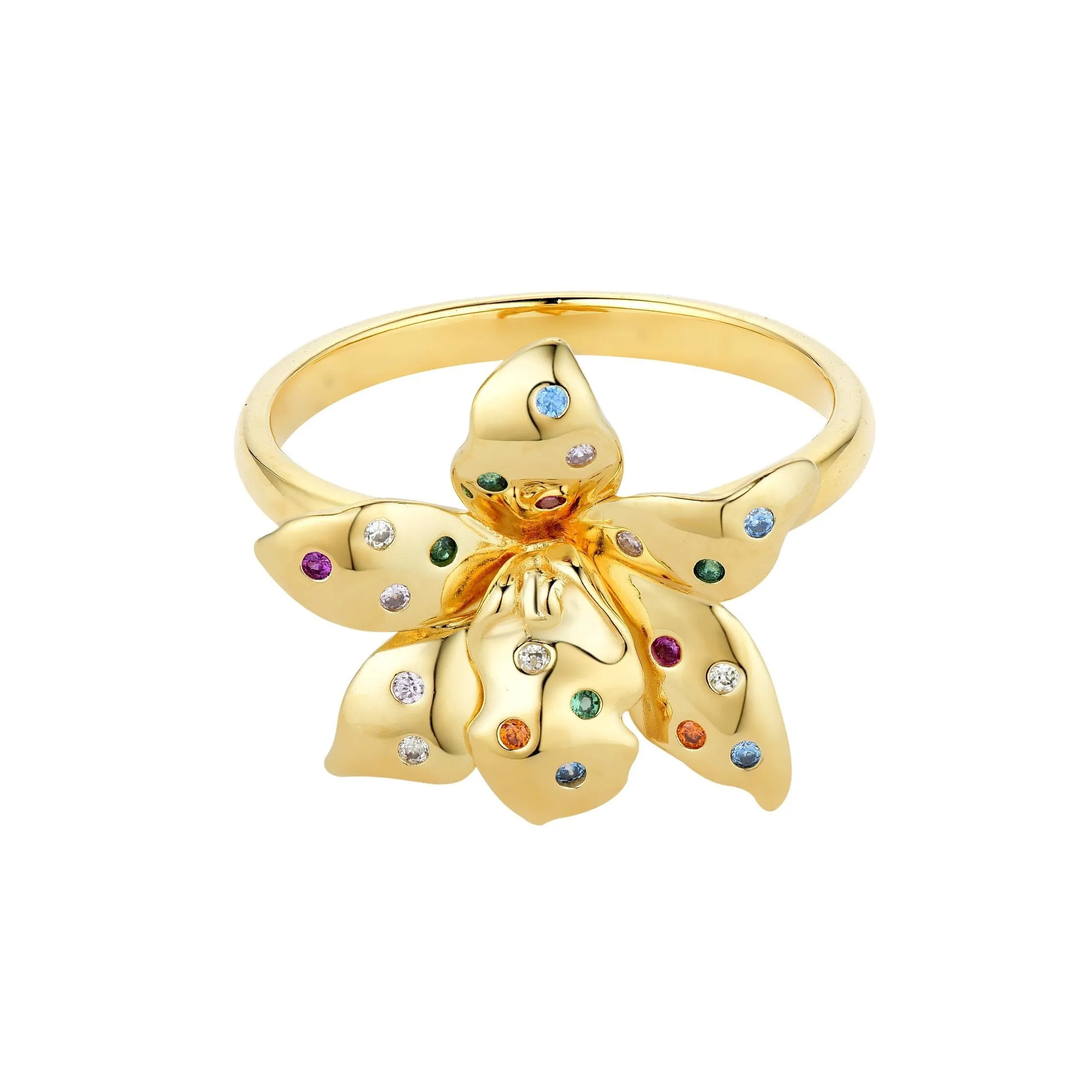 Wildflower Ring Gold