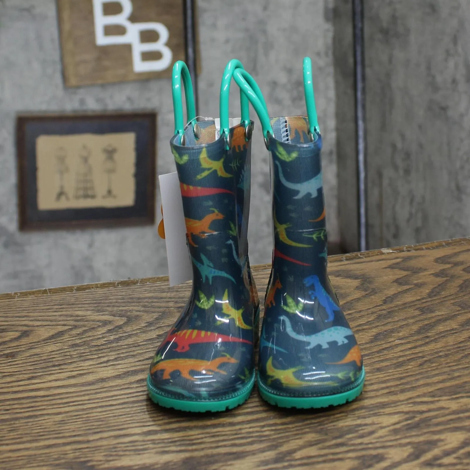 Wildkin Todler Boys Dinosaur Rain Boots 16759561b0713b Jurassic Green 5T