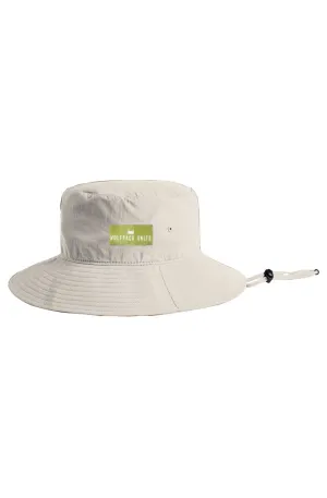 WOLFPACK UNLTD MEN NYLON BUCKET HAT | ECRU