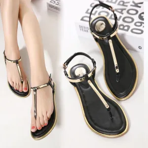 Women Sandals sequin Sandals Flip Flops size 35 to 41 Shoes Flat Sandal KJ 341