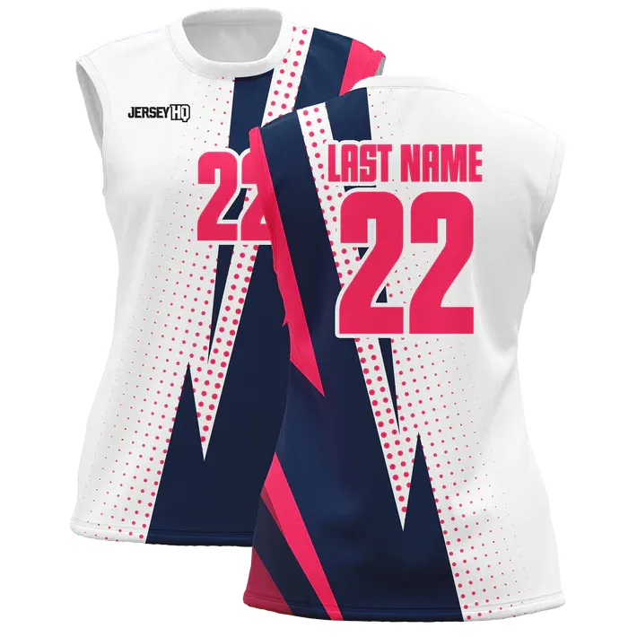 Women's Volleyball Sleeveless Crew Neck