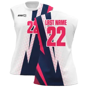 Women's Volleyball Sleeveless Crew Neck