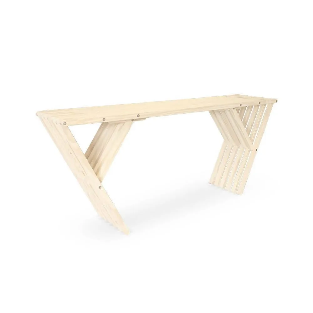 Wood Sideboard or Console Table L 72 x W 18 x H 31 inches