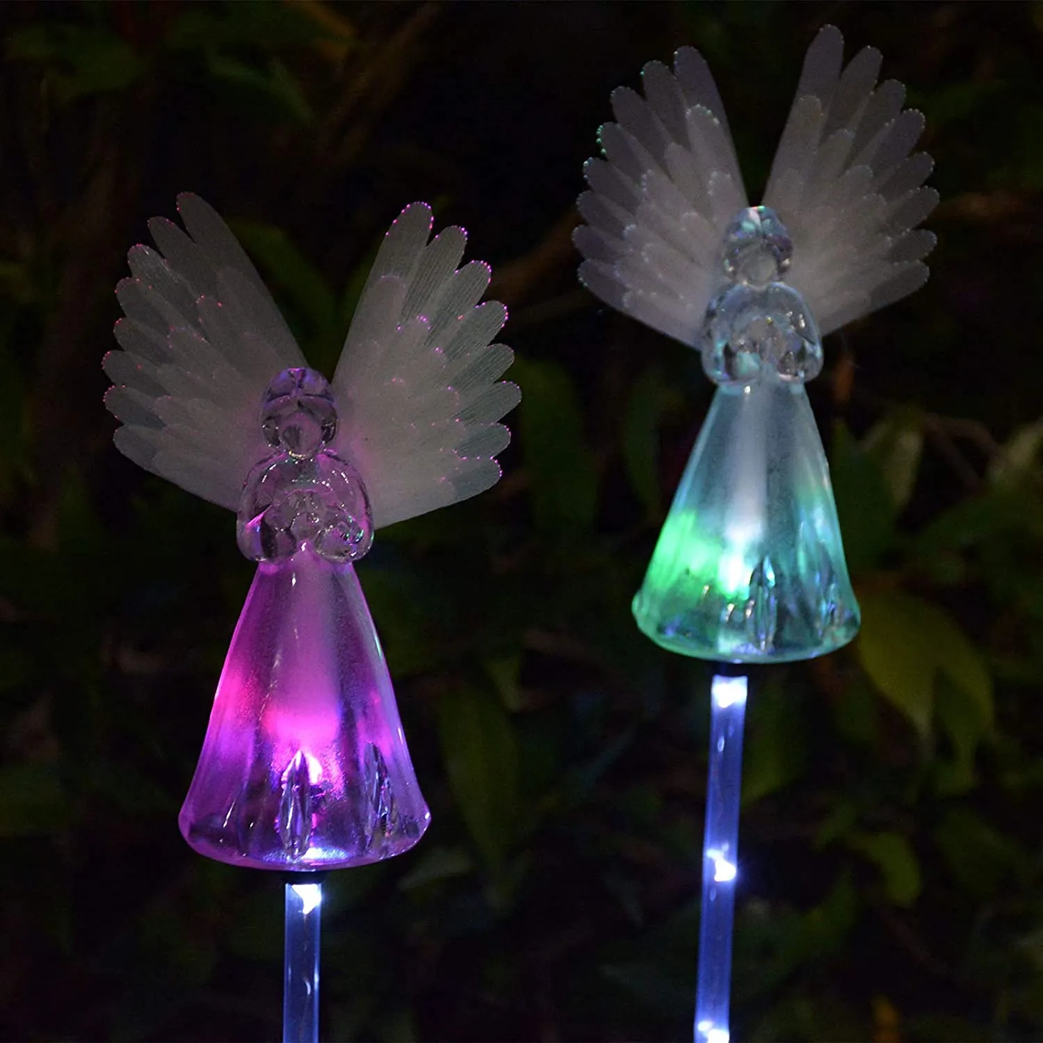 Woowooh Solar Angel Garden Light