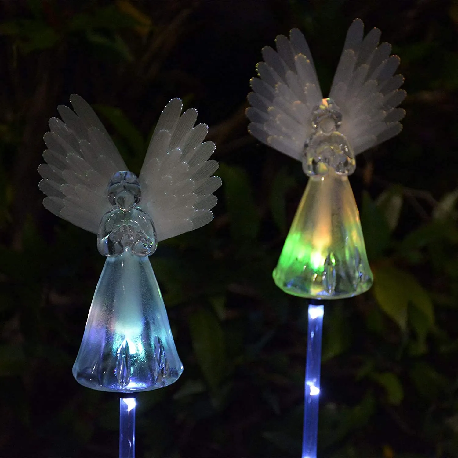 Woowooh Solar Angel Garden Light